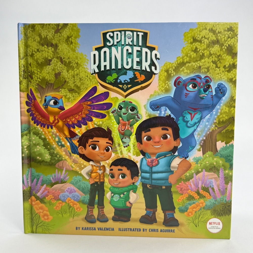 Spirit Rangers Netflix Series Hardcover Book Karissa Valencia Chris Aguirre 2022